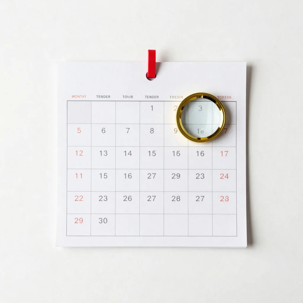 Tender Tracking Monthly